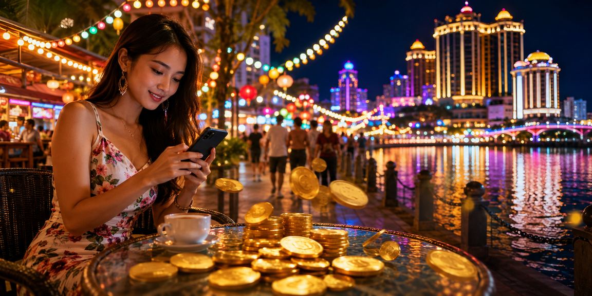 Pemain di Genting Highlands menyemak syarat bonus 398 melalui aplikasi kasino mudah alih