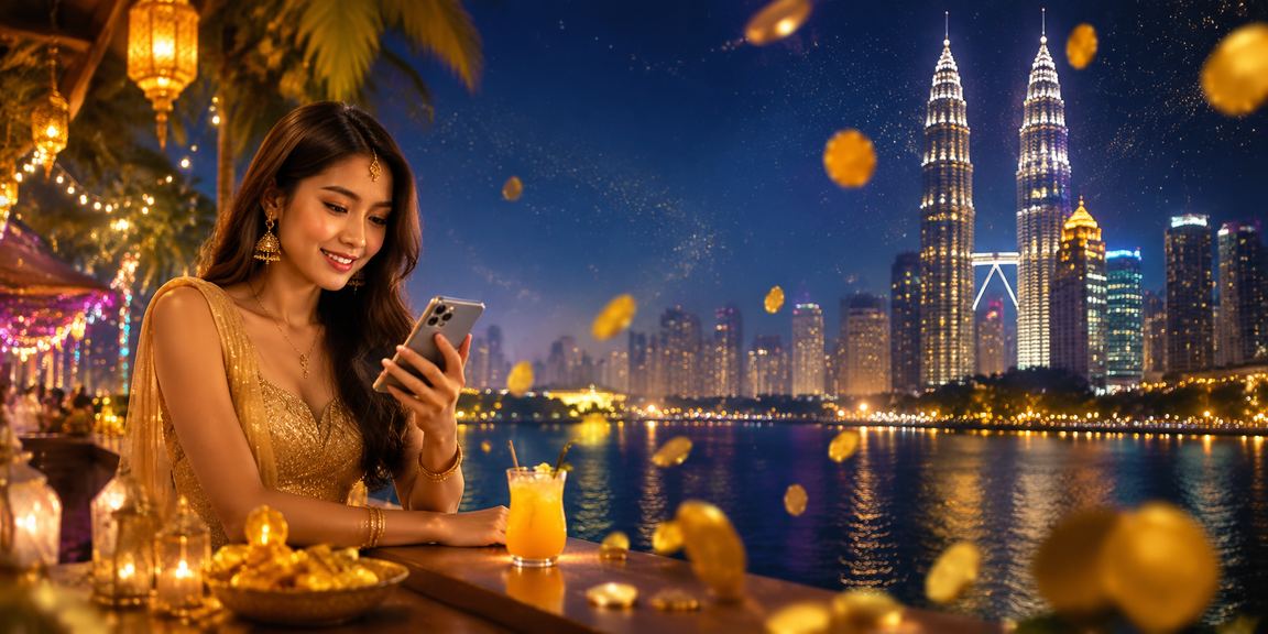 Pemain Malaysia di Kuala Lumpur menyediakan telefon Android untuk memasang aplikasi 398