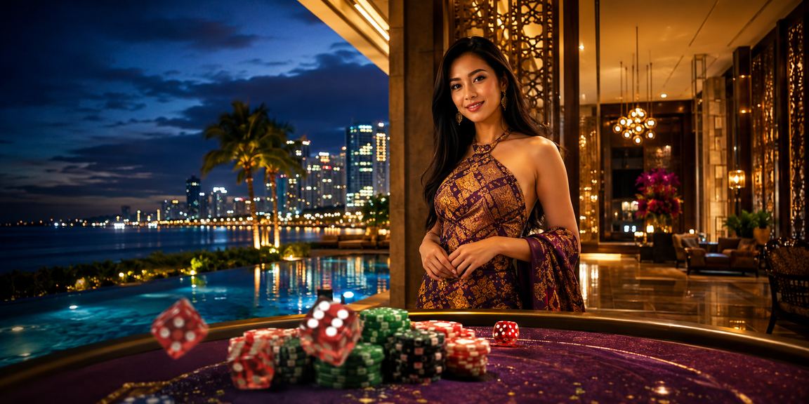 Permainan dadu gaya Melayu di Penang dengan paparan jackpot aktif dalam platform 398